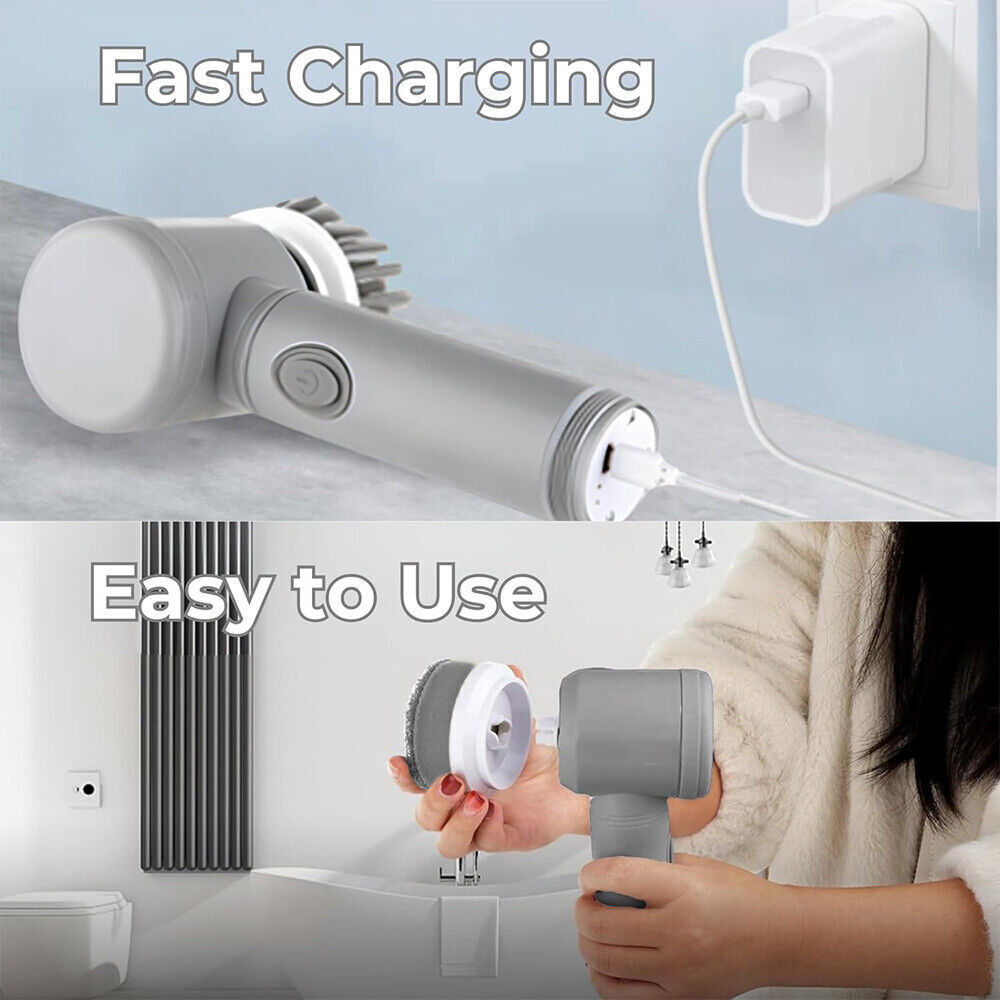 Electric Spin Scrubber- Deep Clean Brush